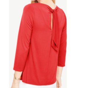 NWT Ann Taylor Bow Back Top